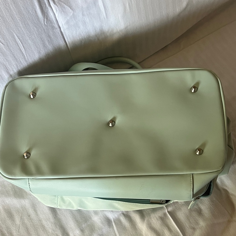 NOBL Weekender Bag in robins egg blue - very small scuff on one side - Picture 8 of 11